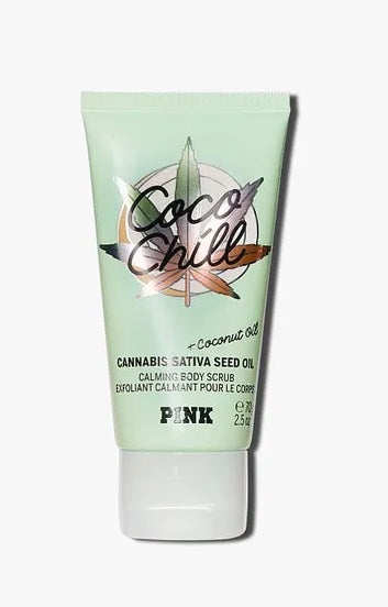 Cannabis Sativa and Coconut Oil Calming Body Scrub (Travel Size)