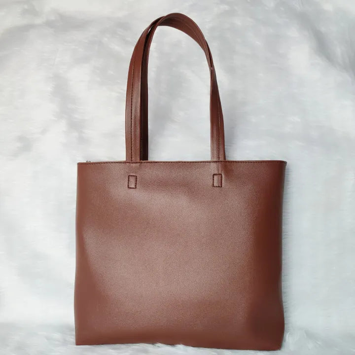 Faux Leather Tote Bags (Medium)