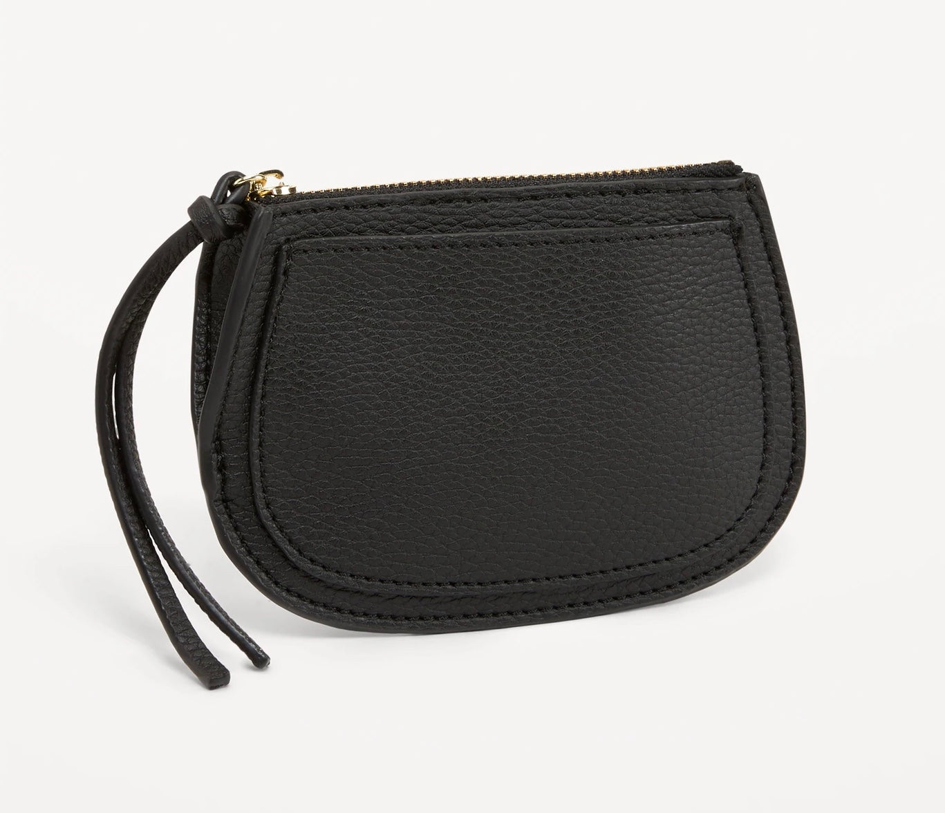 Faux Leather Keychain Wristlet