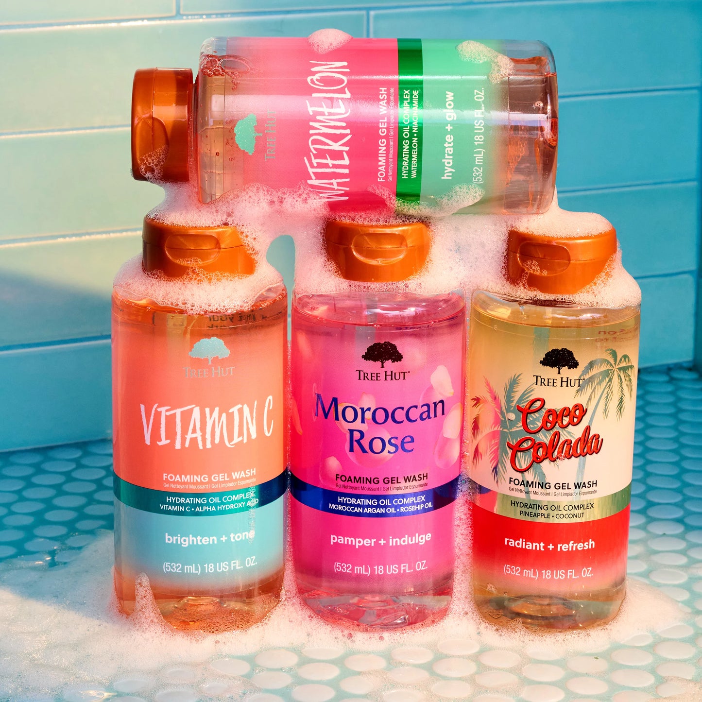 Tree Hut Shea Foaming Gel Wash