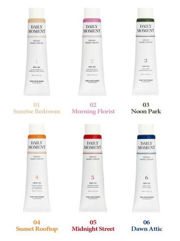 The Face Shop - Daily Moment Vegan Hand Cream (Travel Size)