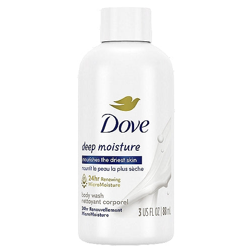 Dove Deep Moisture Body Wash (Travel Size)