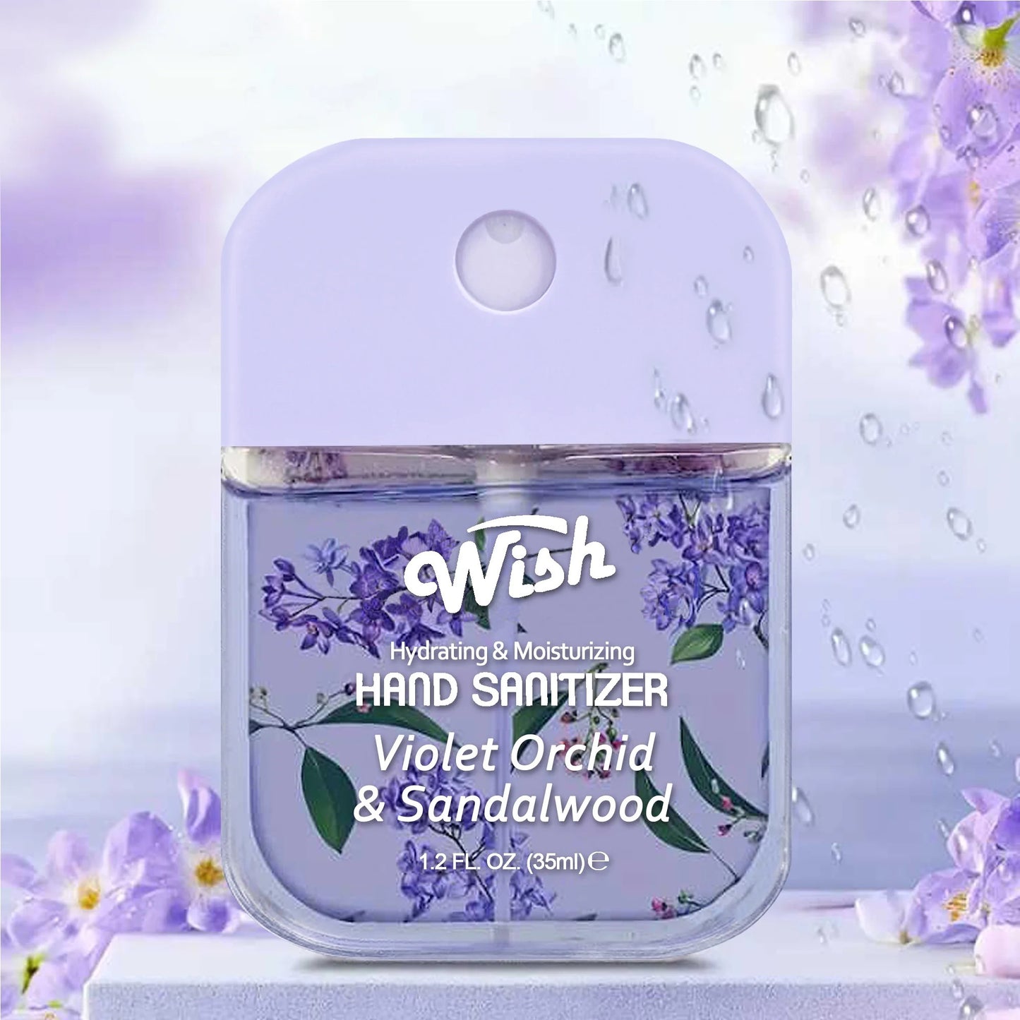 Wish Hydrating and Moisturizing Hand Sanitizer Sprays (1.2 fl. oz.)