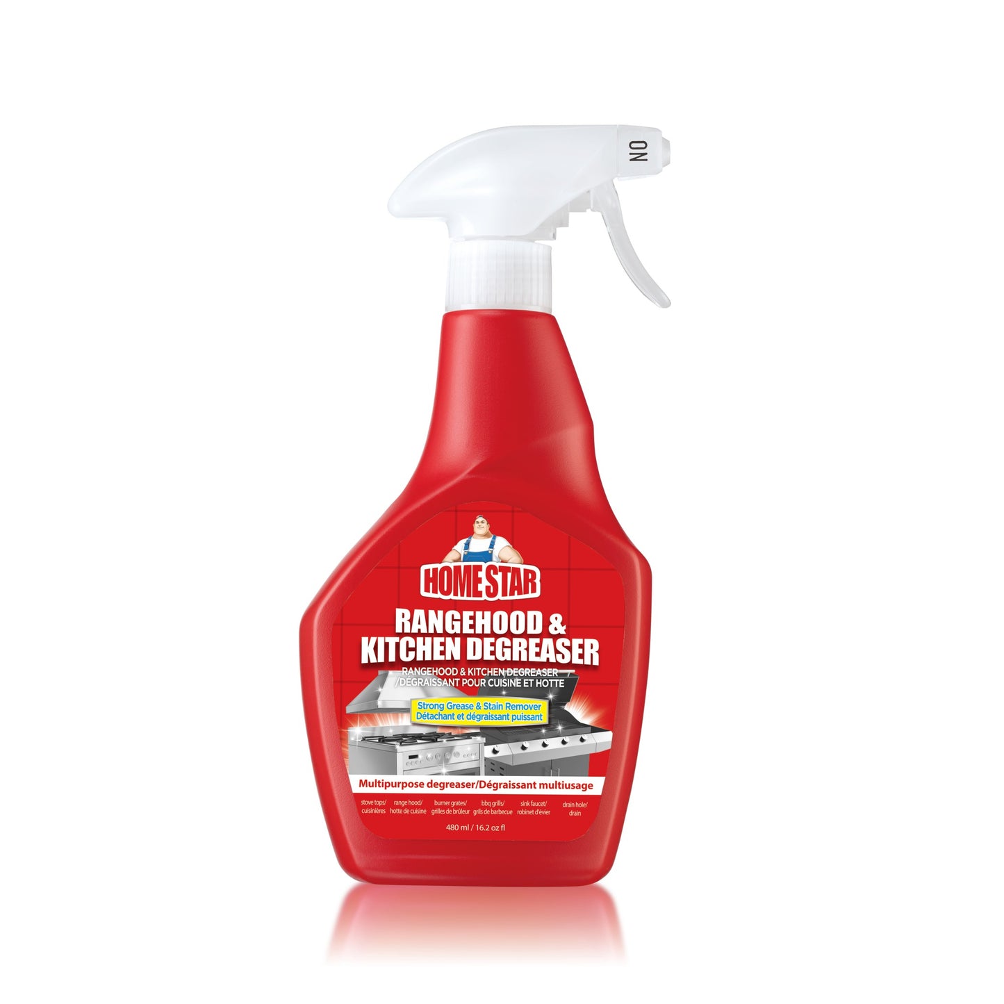 Homestar Range Hood and Kitchen Degreaser