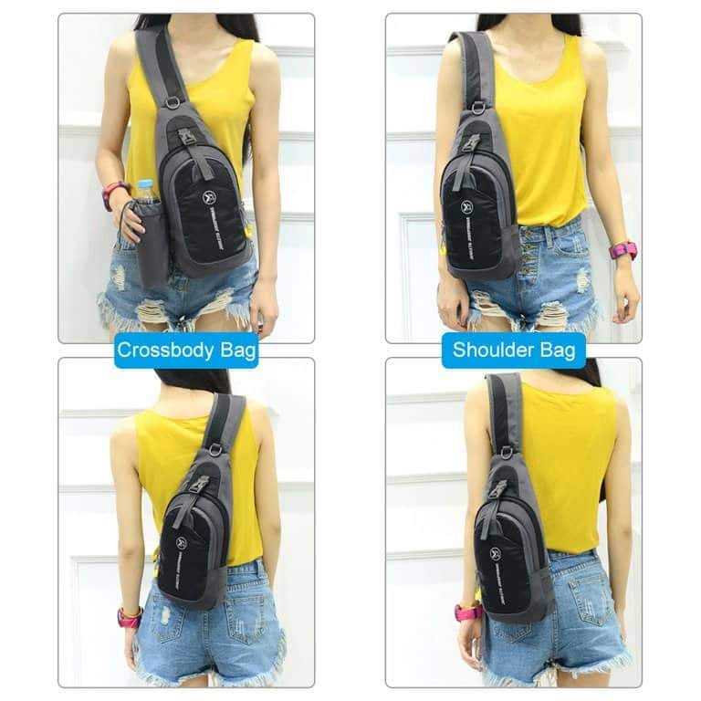 Unisex Crossbody Sling Bag