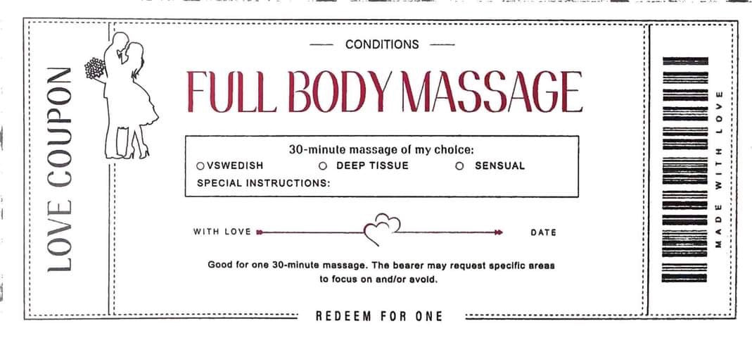 Love Coupons