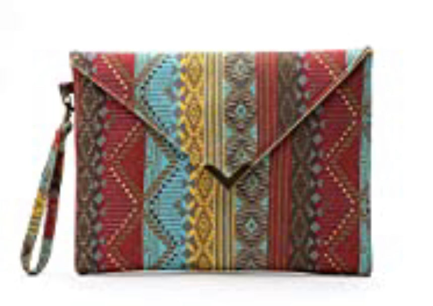 Bohemian Clutch Purse