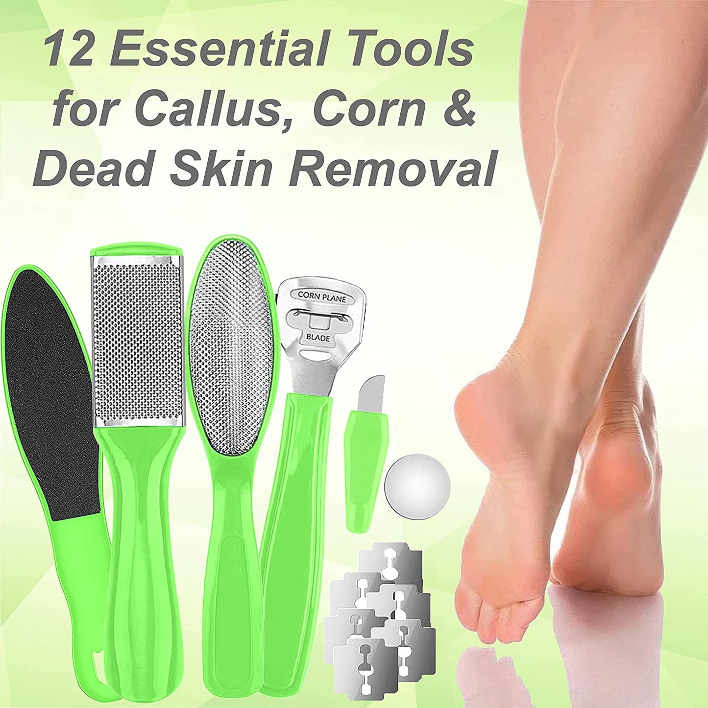 Pedicure/Manicure Kit (Green)