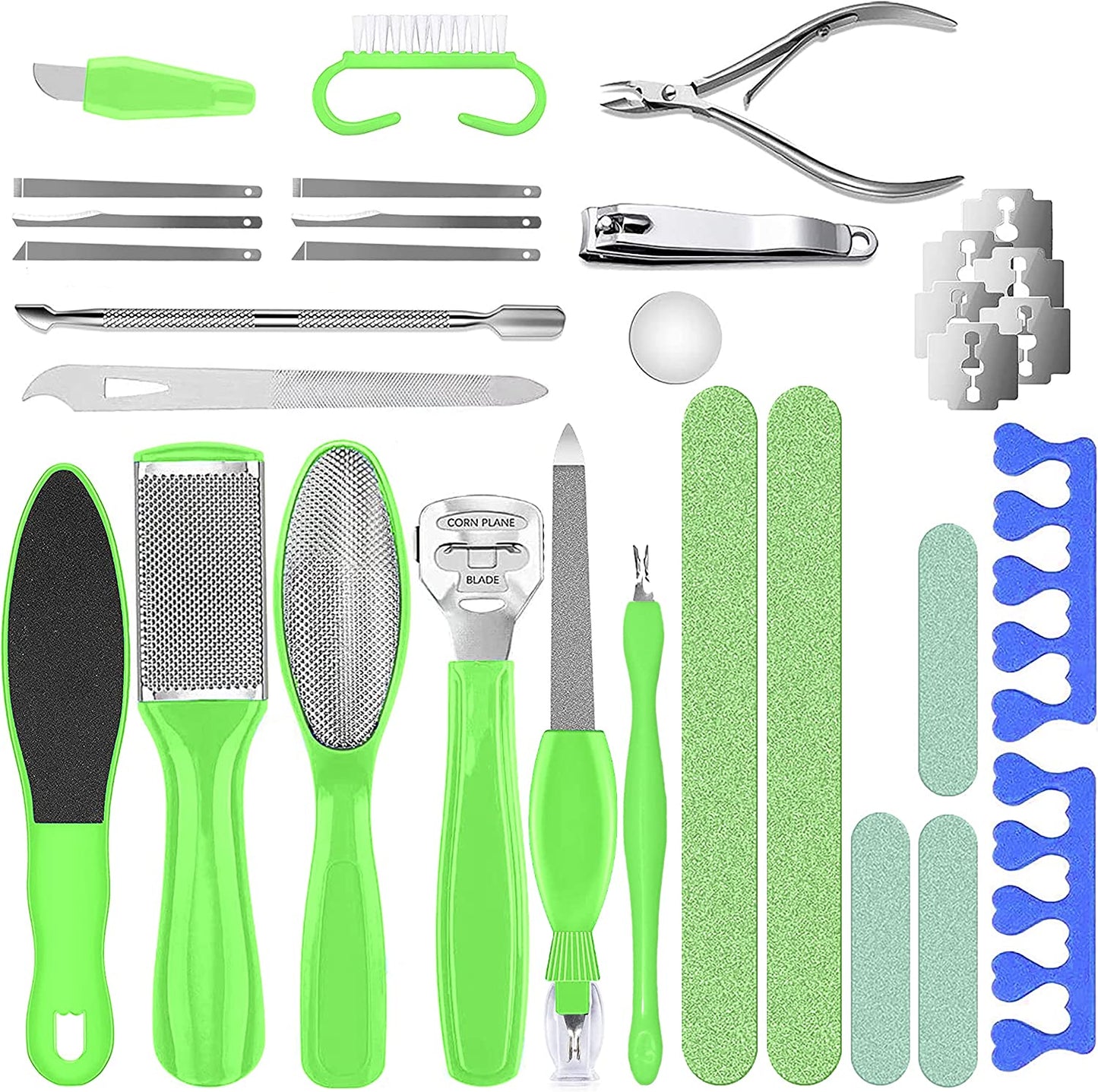 Pedicure/Manicure Kit (Green)