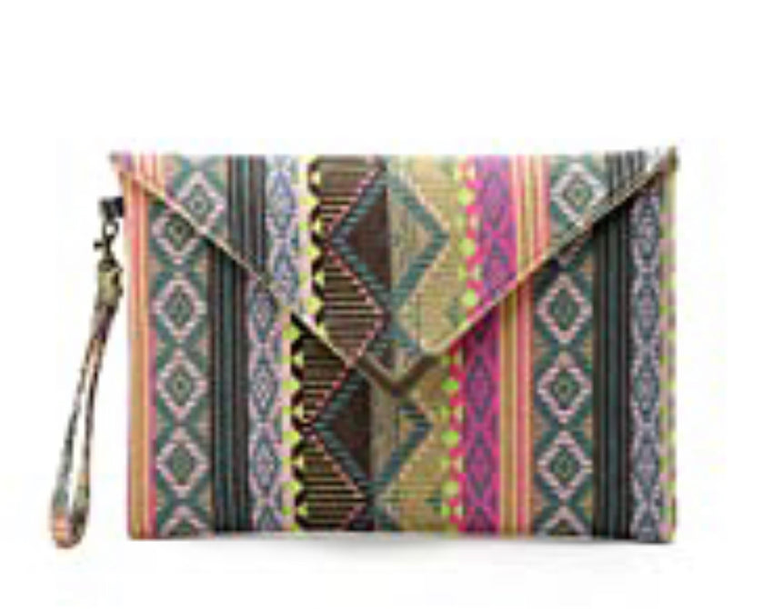 Bohemian Clutch Purse