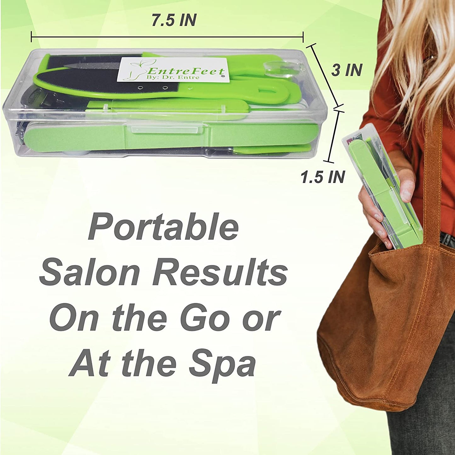 Pedicure/Manicure Kit (Green)