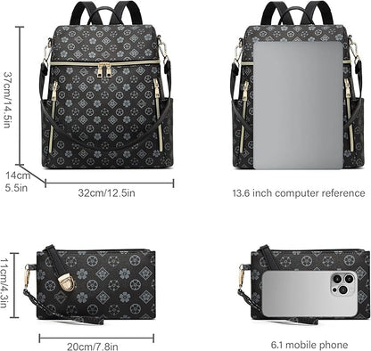 Backpack Set (2-pcs) - Black