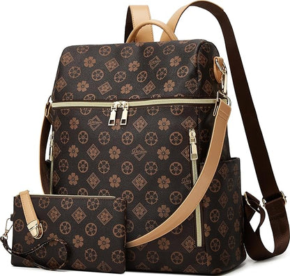 Backpack Set (2-pcs) - Brown