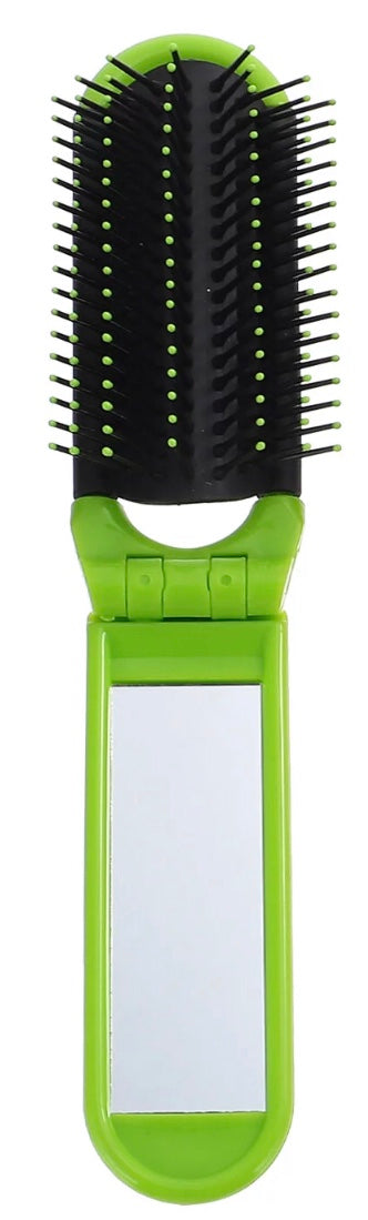 Compact Brush with Mirror