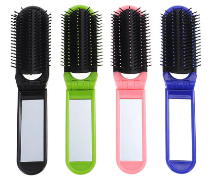 Compact Brush with Mirror