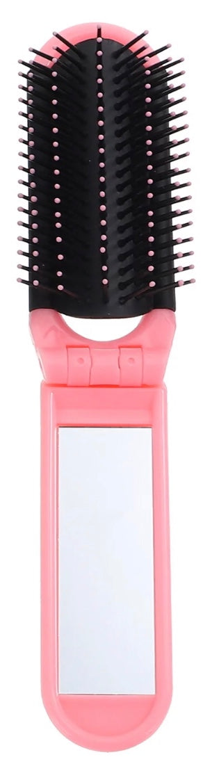 Compact Brush with Mirror