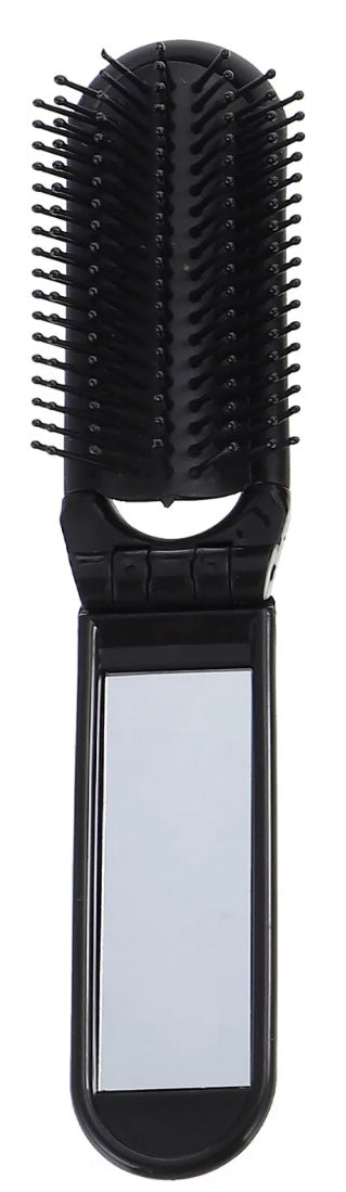 Compact Brush with Mirror