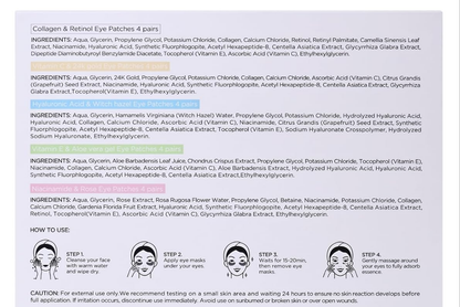 Eye Mask Sets