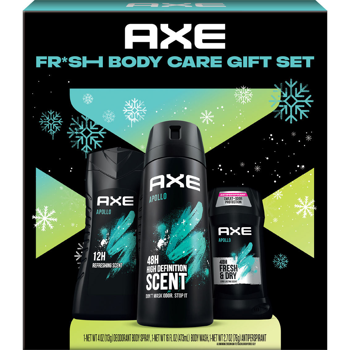 Axe Gift Set (3-pcs)