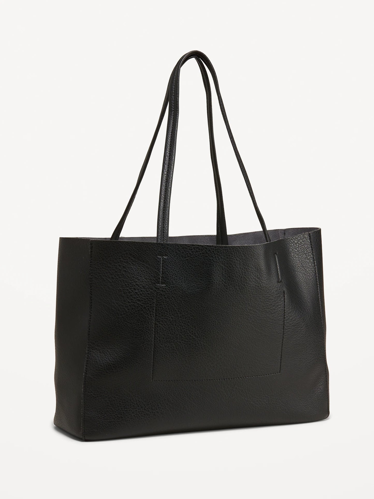 Faux Leather Tote Bag (Large)