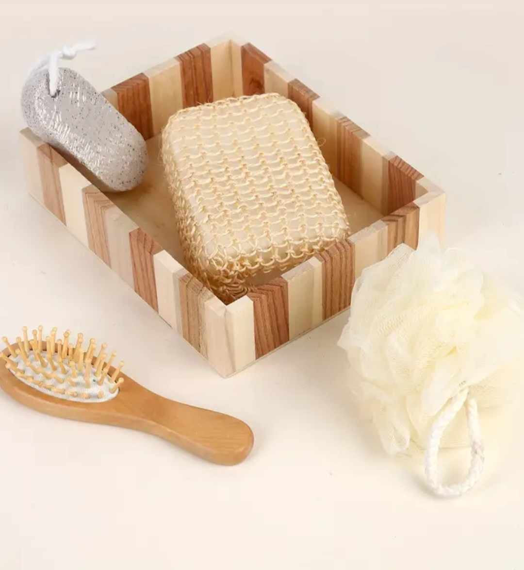 Exfoliating Bath Set (Square Box)