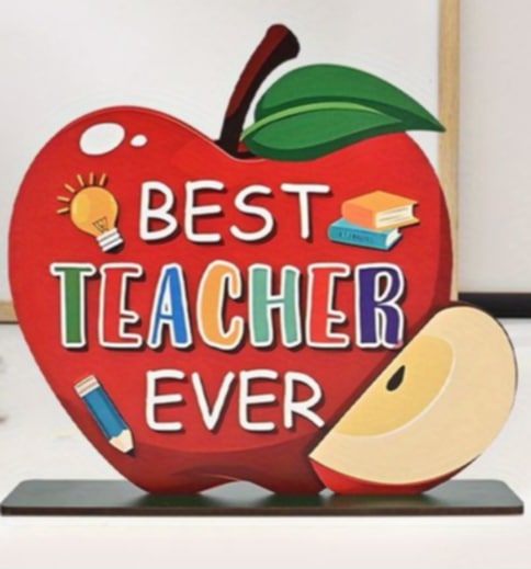 Wooden Teacher Plaques