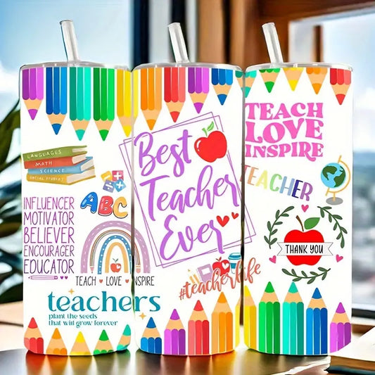 Teacher Inspired Stainless Steel Tumbler