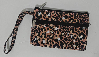 Printed Coin Wristlets