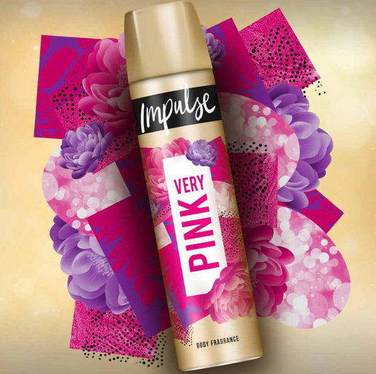 Impulse Body Spray Very Pink