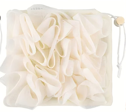 2-in-1 Loofah Sponge with String