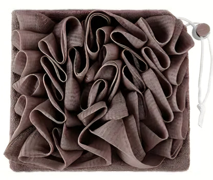 2-in-1 Loofah Sponge with String