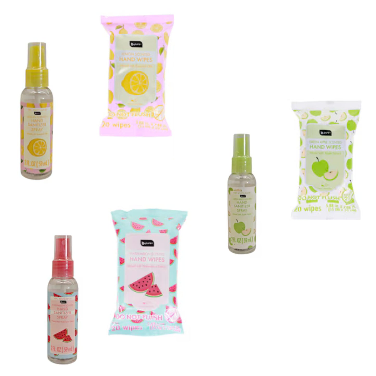 Hand Sanitizer Spray Set