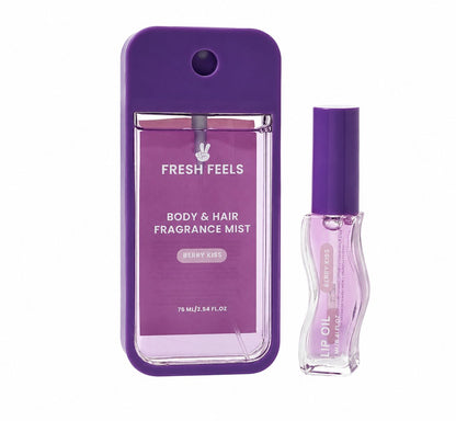 Fresh Feels Hair and Body Mist with Lip Oil