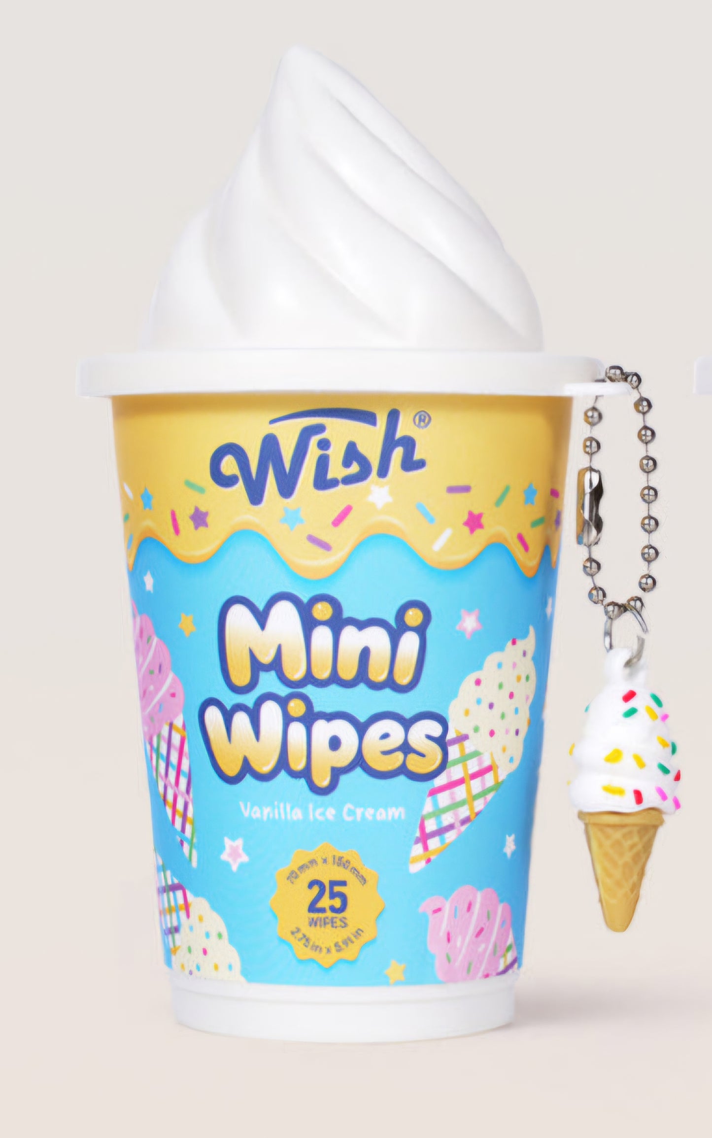 Wish AntiBacterial Sanitizing Mini Wipes
