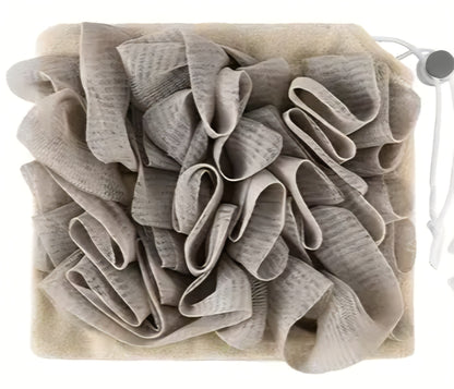 2-in-1 Loofah Sponge with String