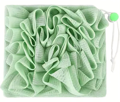 2-in-1 Loofah Sponge with String
