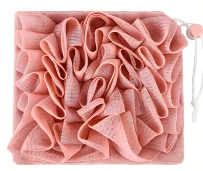 2-in-1 Loofah Sponge with String