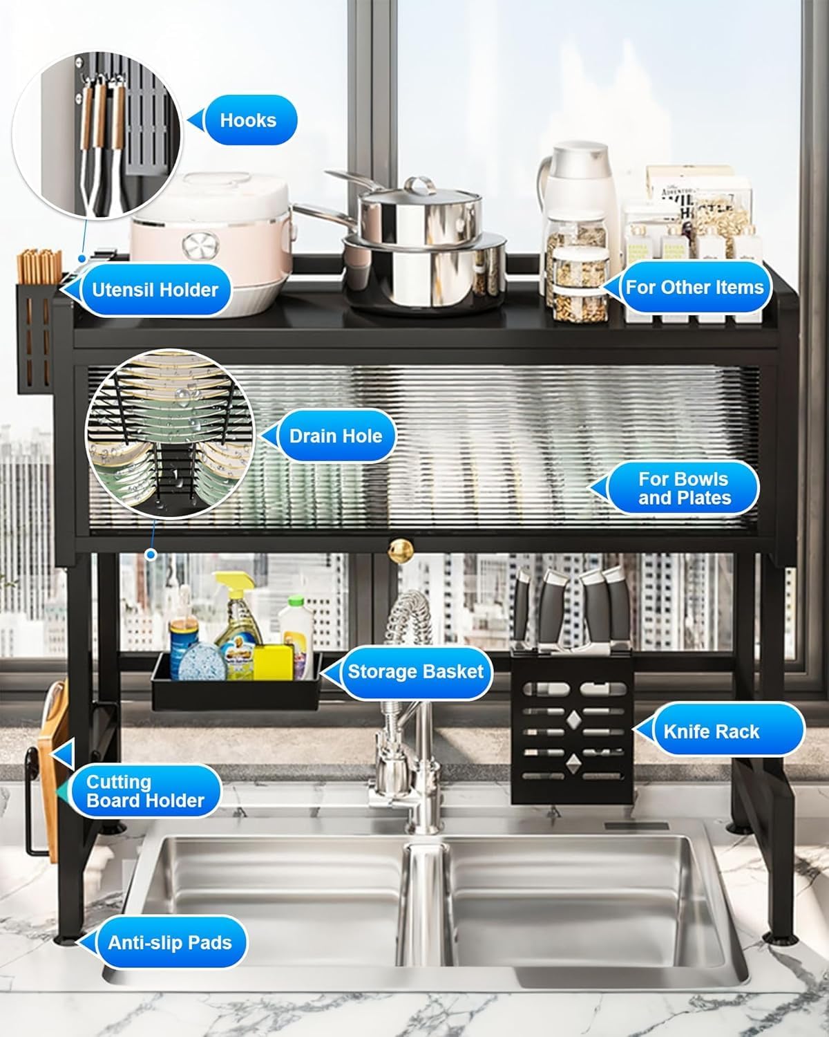 Dish Drying Rack