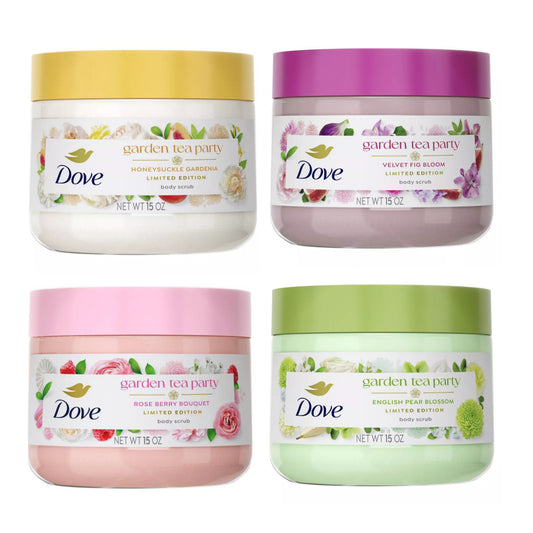 Dove Body Scrubs (Garden Tea Party)