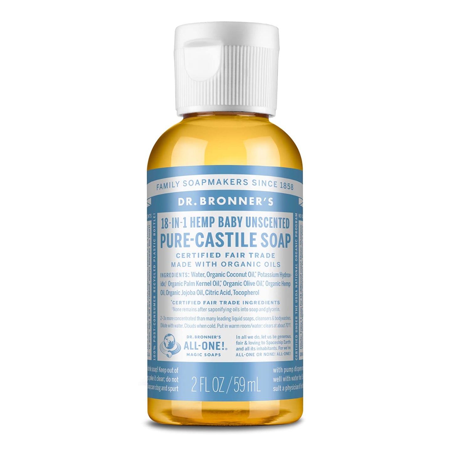 Dr Bonner's Castille Magic Soaps (2.0 fl. oz)