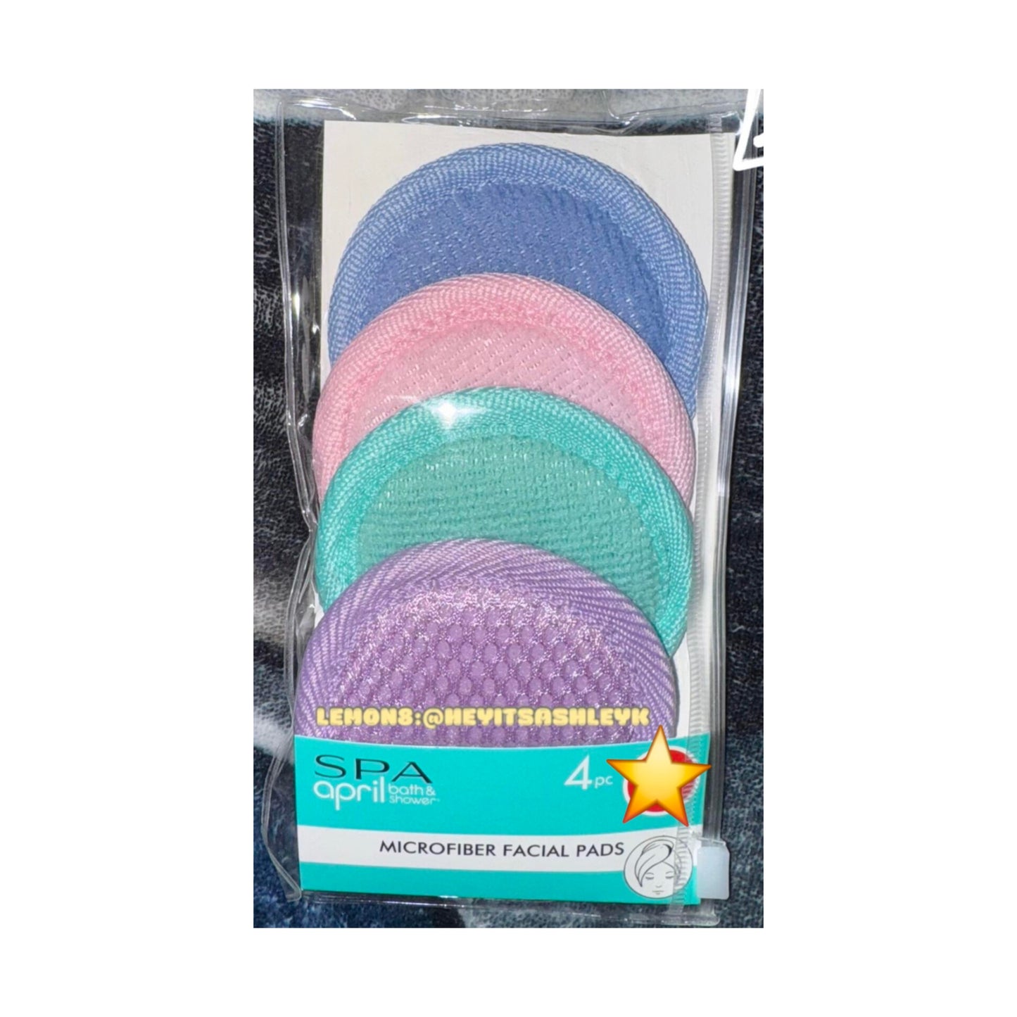 Microfiber Facial Pads (4-pc)