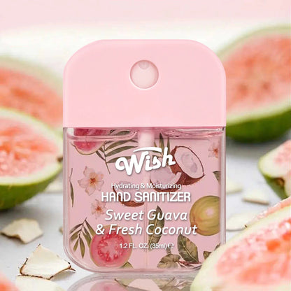 Wish Hydrating and Moisturizing Hand Sanitizer Sprays (1.2 fl. oz.)