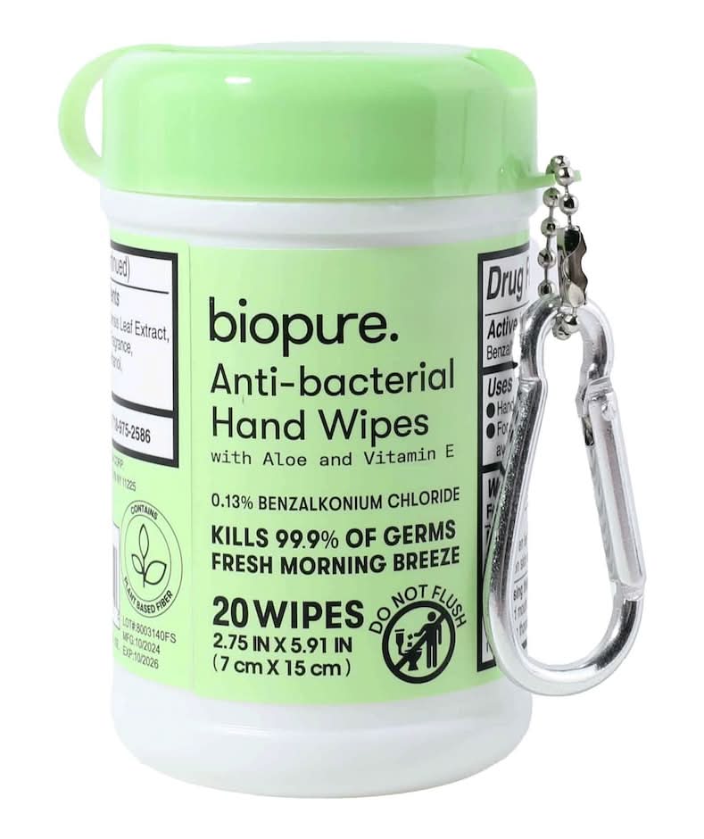 Anti-Bacterial Sanitizing Hand Wipes