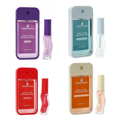 Fresh Feels Hair and Body Mist with Lip Oil