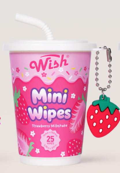Wish AntiBacterial Sanitizing Mini Wipes