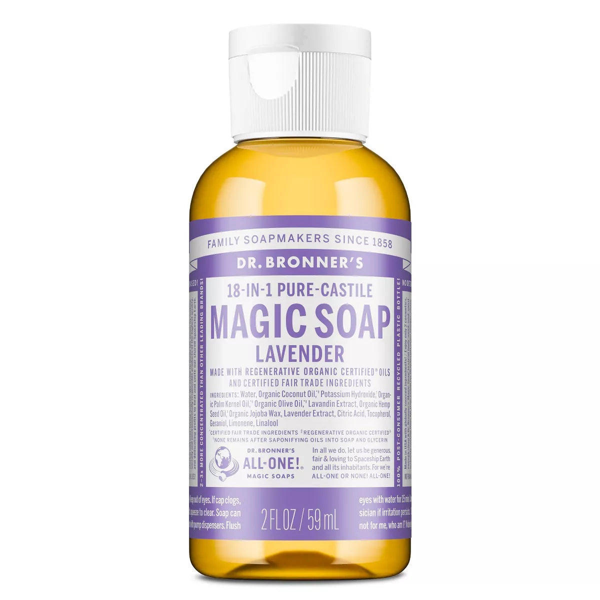 Dr Bonner's Castille Magic Soaps (2.0 fl. oz)