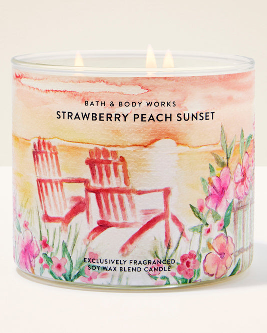 Strawberry Peach Sunset
