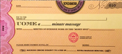 Sex Cheques (UOweMe)