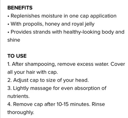 Elastine Propolithera Hair Deep Conditioning Treatment Cap Cap