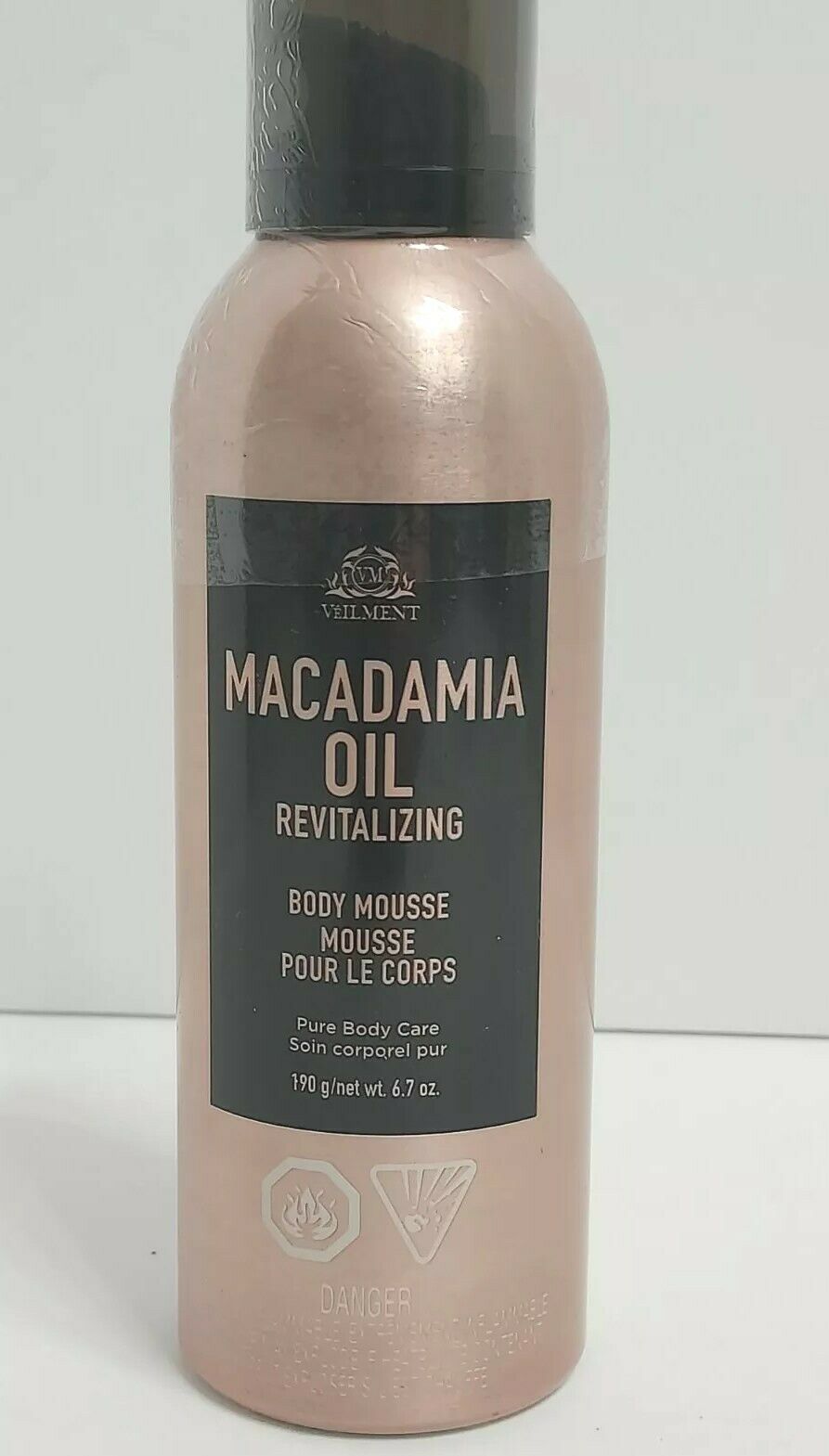 Veilment Macadamia Oil Revitalizing Body Mousse